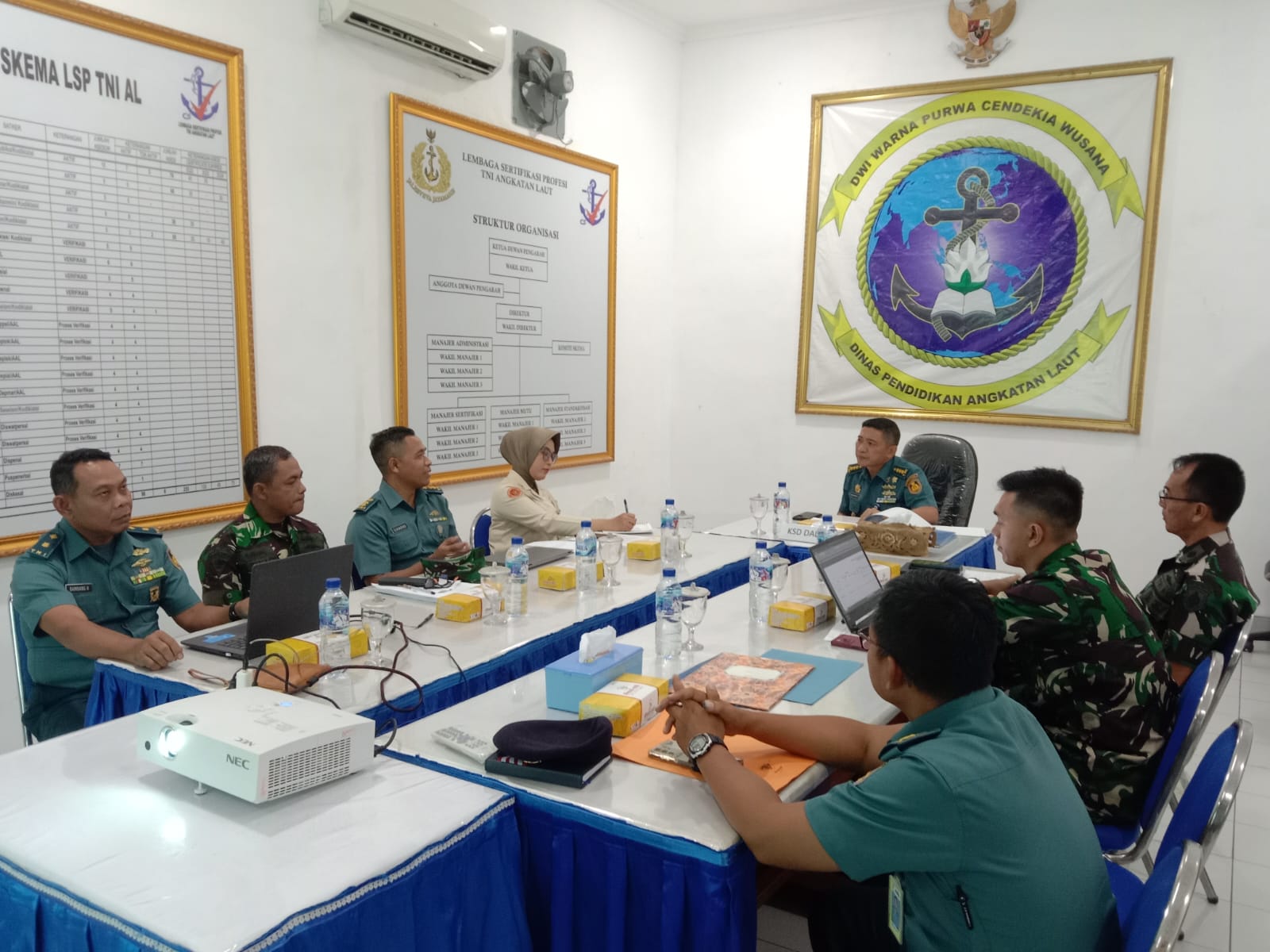 PEMUTAKHIRAN DATA PENERIMA TUNJANGAN GADIK DI LINGKUNGAN LEMDIK TNI AL SEMESTER I T A2025